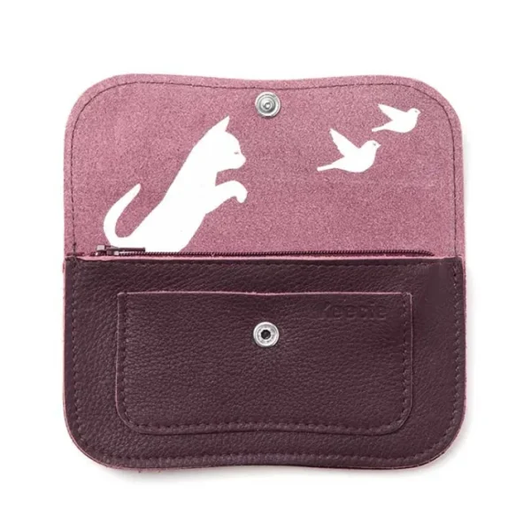 Wallet, Cat Chase Medium,<Keecie Clearance