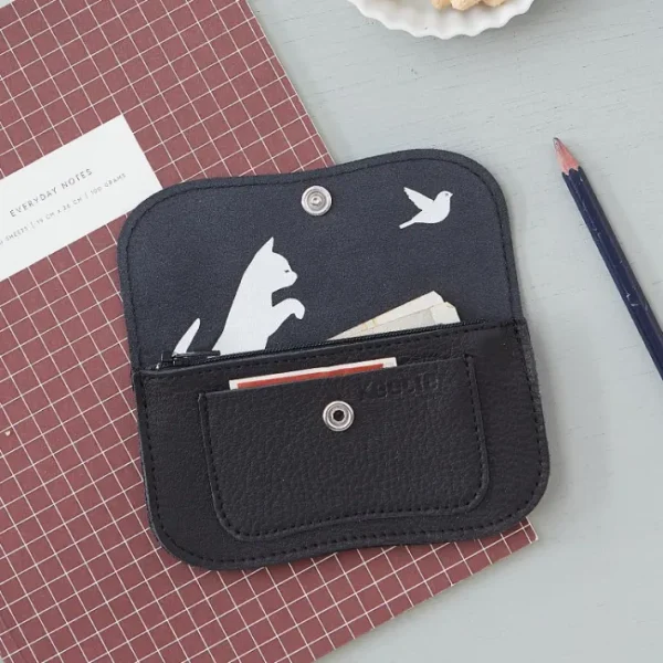 Wallet, Cat Chase Small,<Keecie Clearance